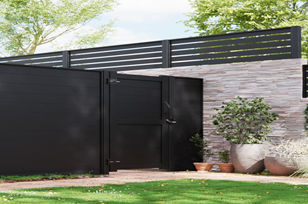 Aluminium Sleek Fencing 1 Image